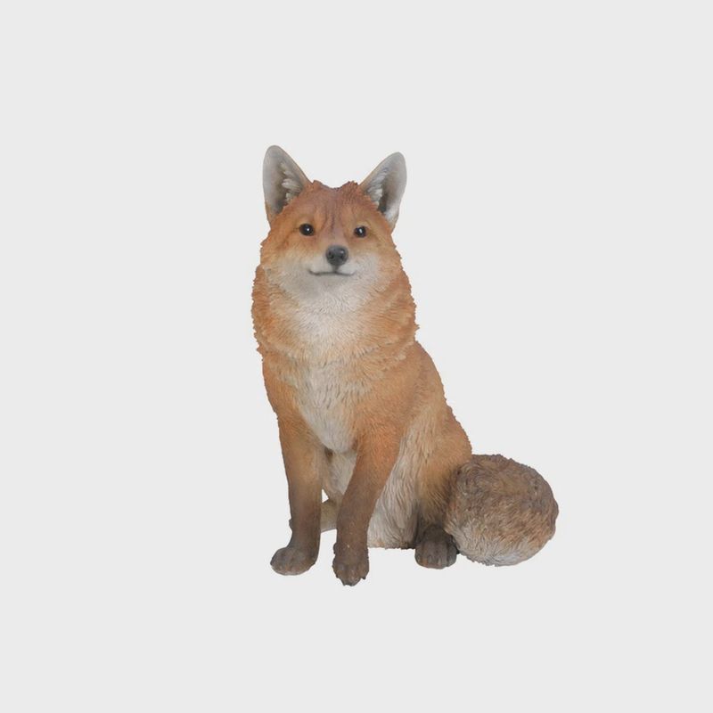 87775 - FOX SITTING / 19.25" H