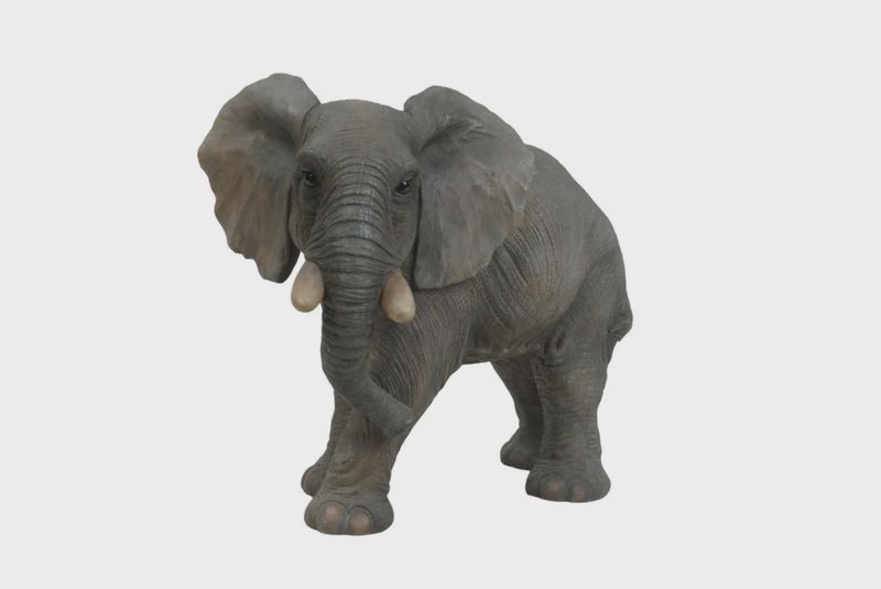 87948 - ELEPHANT WALKING / 14" H