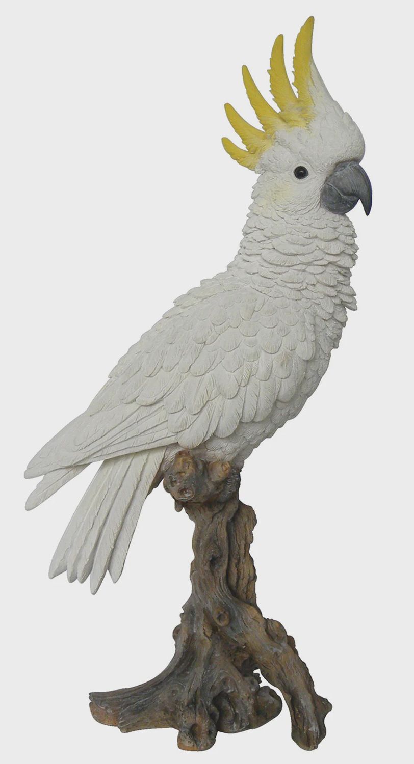 87815 - COCKATOO ON BRANCH / 15" H