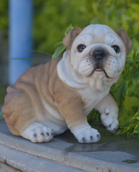 87943 - BULLDOG PUPPY / 10" H