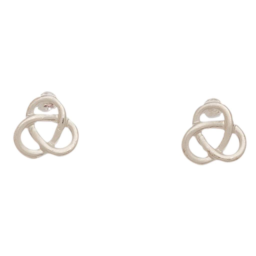 HW42330-76 - EARRING STUD BUD TRINITY SILVER