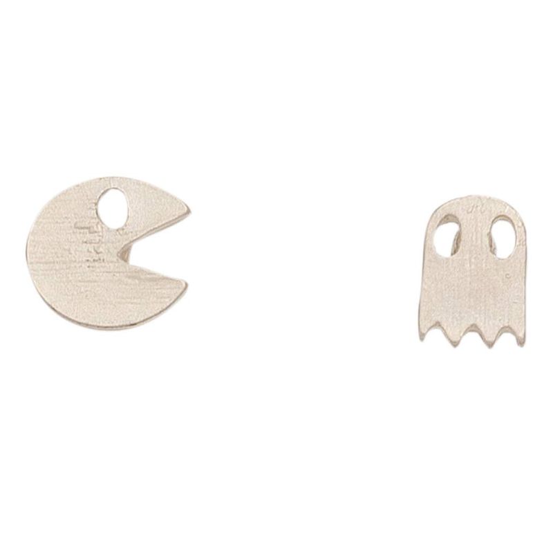HW42362-76 - EARRING STUD BUD ARCADE SILVER