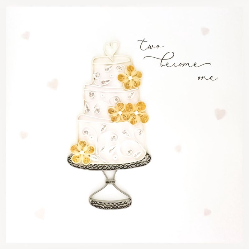 644-QUILL0072 - WD/WEDDING CAKE