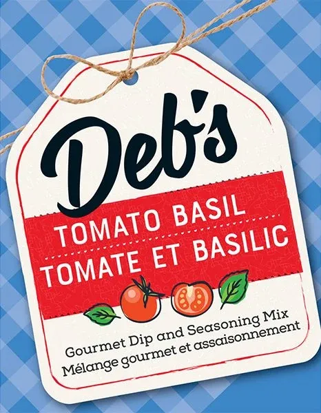 DEB-TB - DEB'S DIPS - TOMATO BASIL