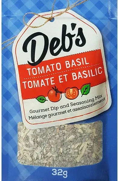 DEB-TB - DEB'S DIPS - TOMATO BASIL