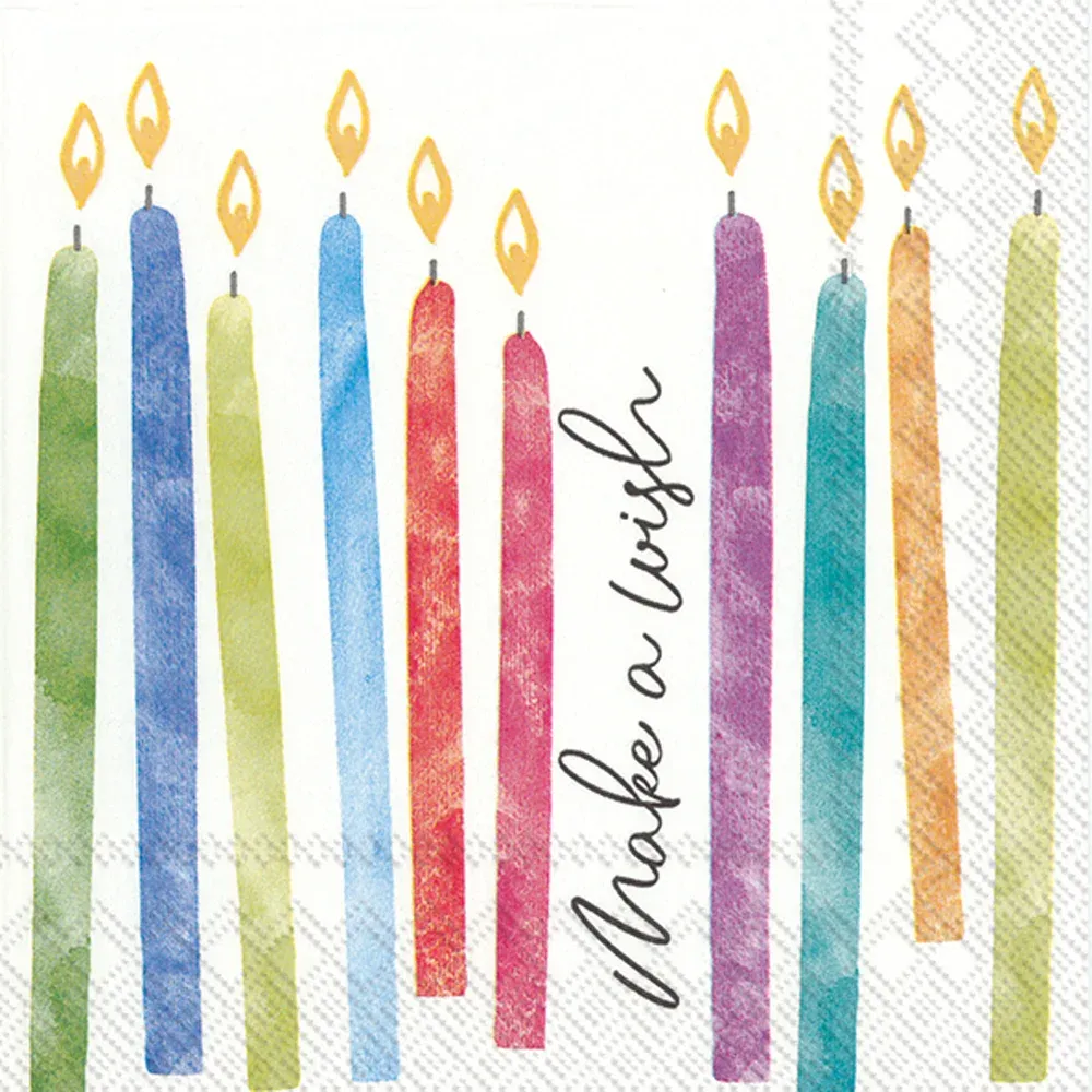 C846500 - COCKTAIL NAPKIN - BIRTHDAY WISH
