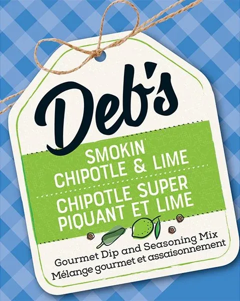 DEB-SCL - DEB'S DIPS -  SMOKIN CHIPOTLE &amp; LIME