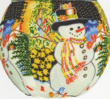 165143 - BENAYA LIGHT GLASS - SNOWMAN'S CHORUS