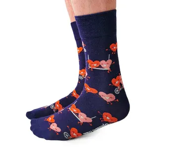 2698 - MEN'S SOCKS - TANDEM HEARTS/FOR HIM