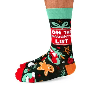1714 - MEN'S SOCKS - NAUGHTY LIST