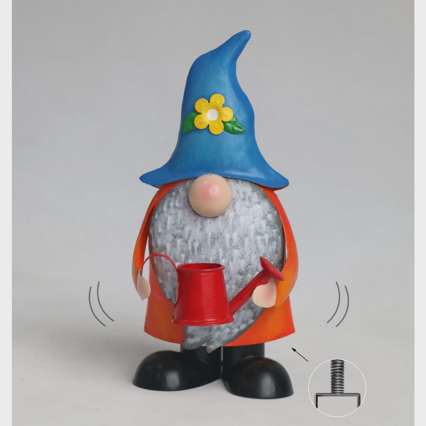 GG9577 - METAL BOBBLE GNOME