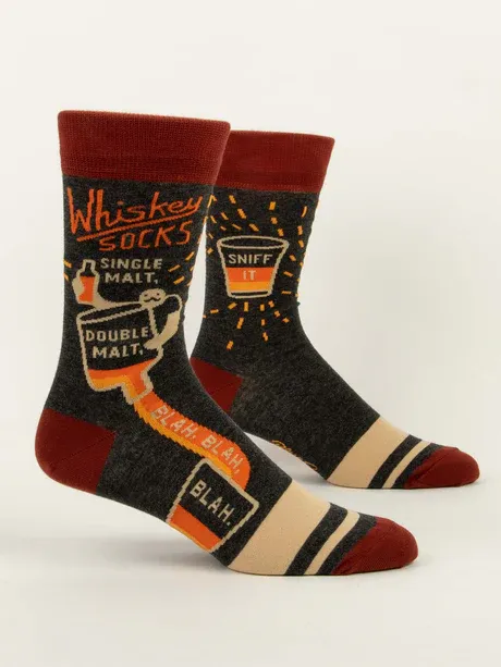 SW878 - MEN'S SOCKS - WHISKEY