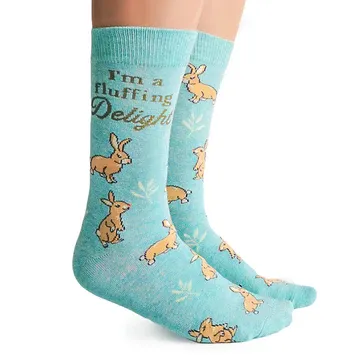 2308 - WOMEN'S SOCKS - FUNNY BUNNY