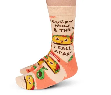 2889 - WOMEN'S SOCKS - TACO / I FALL APART