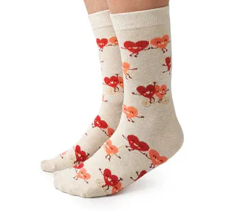 1561 - WOMEN'S SOCKS - TANDEM HEARTS/FOR HER