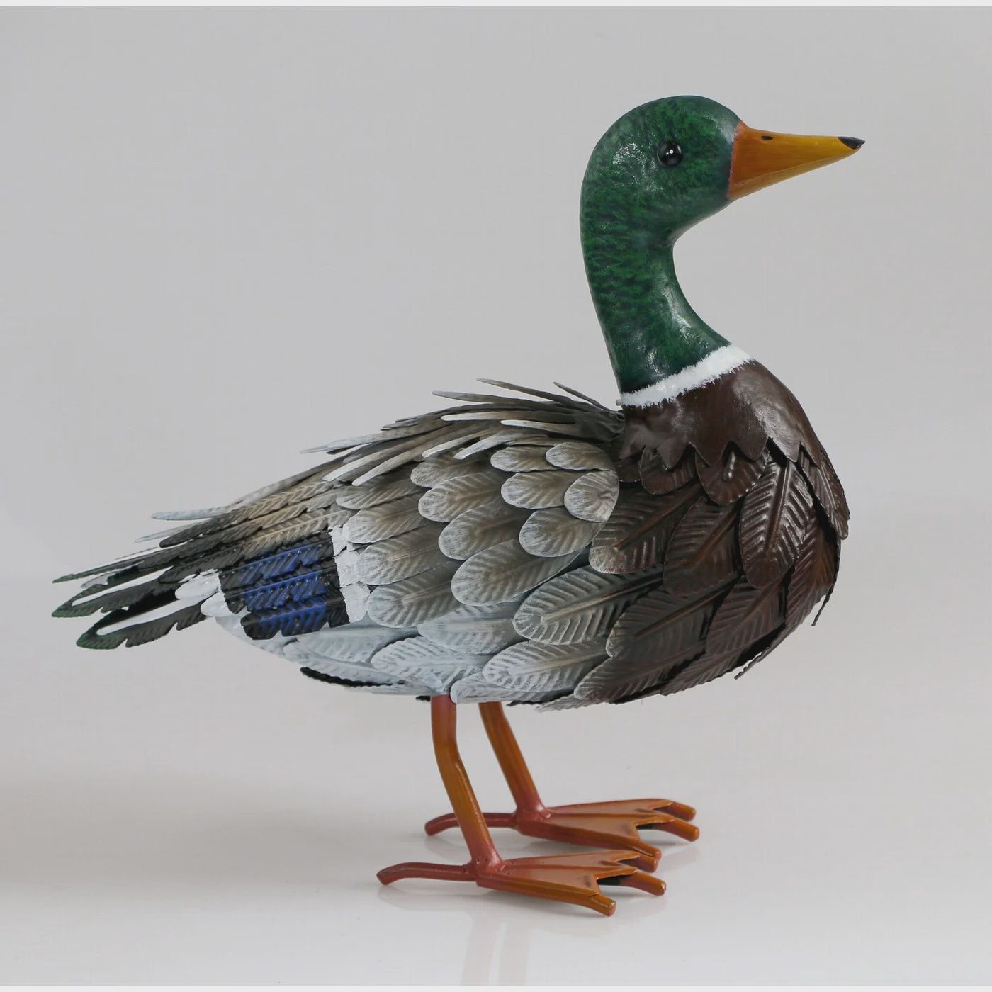GG9563 - METAL MALLARD DUCK / 12.6" H