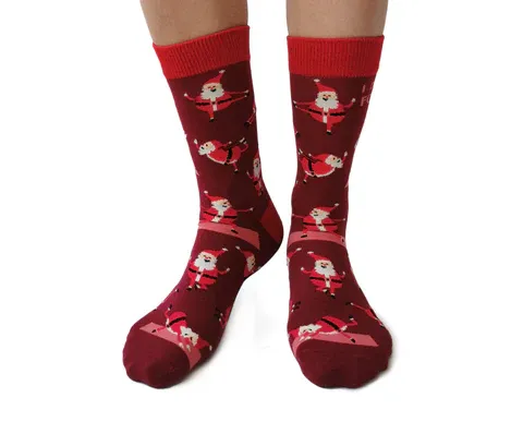 2186 - WOMEN'S SOCKS - YOGA SANTA