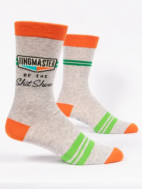 SW838 - MEN'S SOCKS - RINGMASTER SHITSHOW