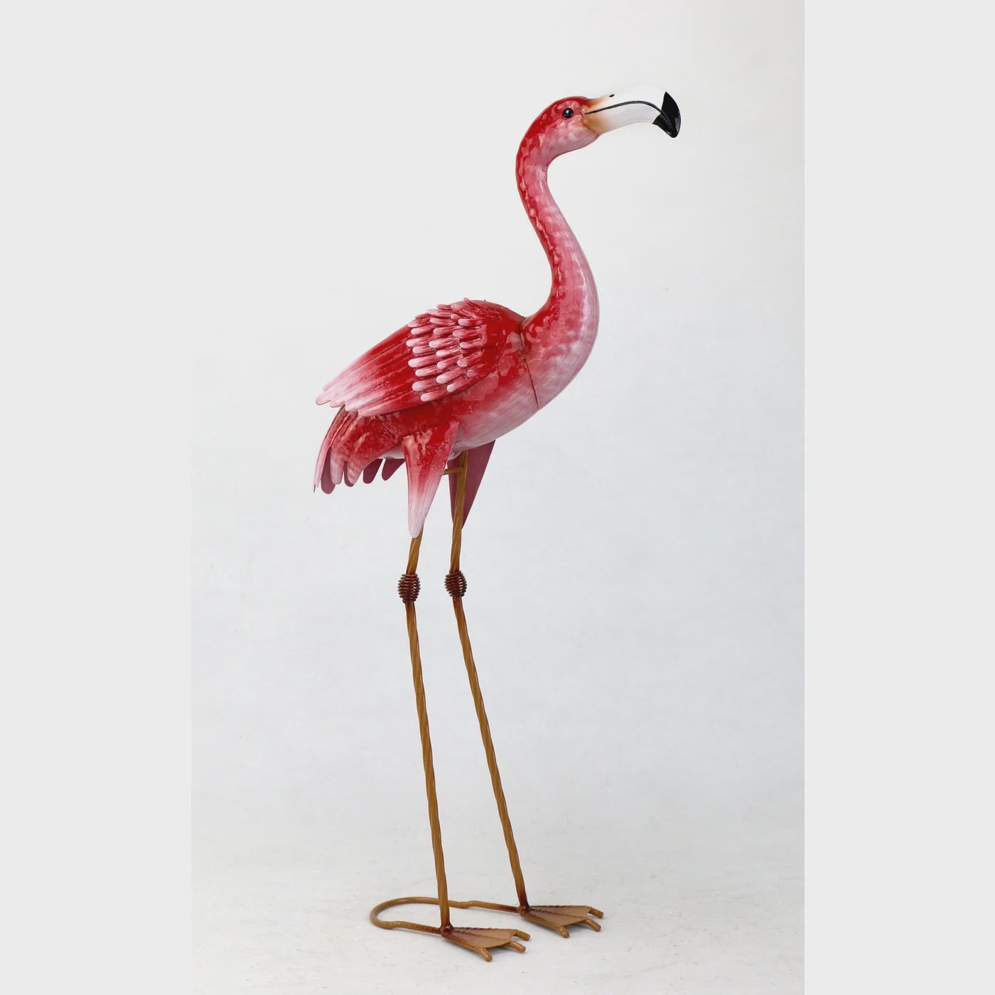 GG9573 - METAL FLAMINGO / 27.5" H