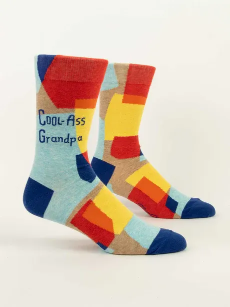 SW877 - MEN'S SOCKS - COOL-ASS GRANDPA