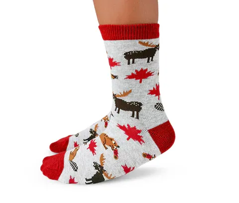 3640 - KIDS' SOCKS - CANADIAN KID