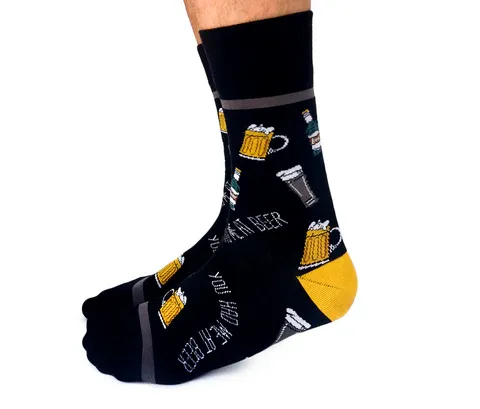 0908 - MEN'S SOCKS - YOU HAD ME AT BEER