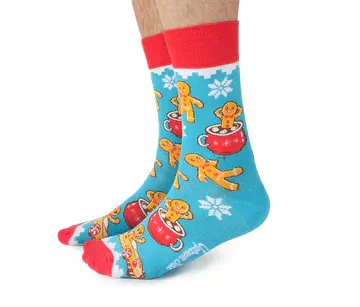 0001 - SOCK CARD - JOLLY GINGERBREAD