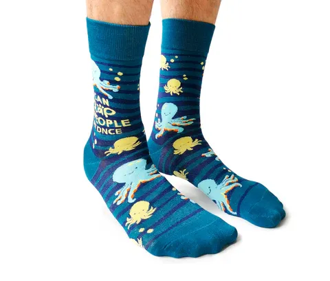 1172 - MEN'S SOCKS - OBSCENE OCTOPUS