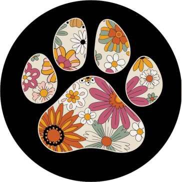 CSCC27003 - CAR COASTER - PAW PRINT