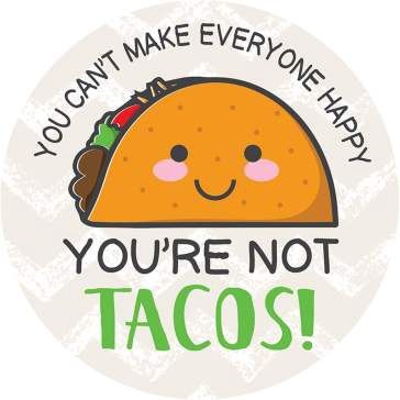 CSCC74316 - CAR COASTER - YOU'RE NOT TACOS