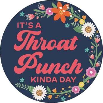 CSCC27170 - CAR COASTER - THROAT PUNCH