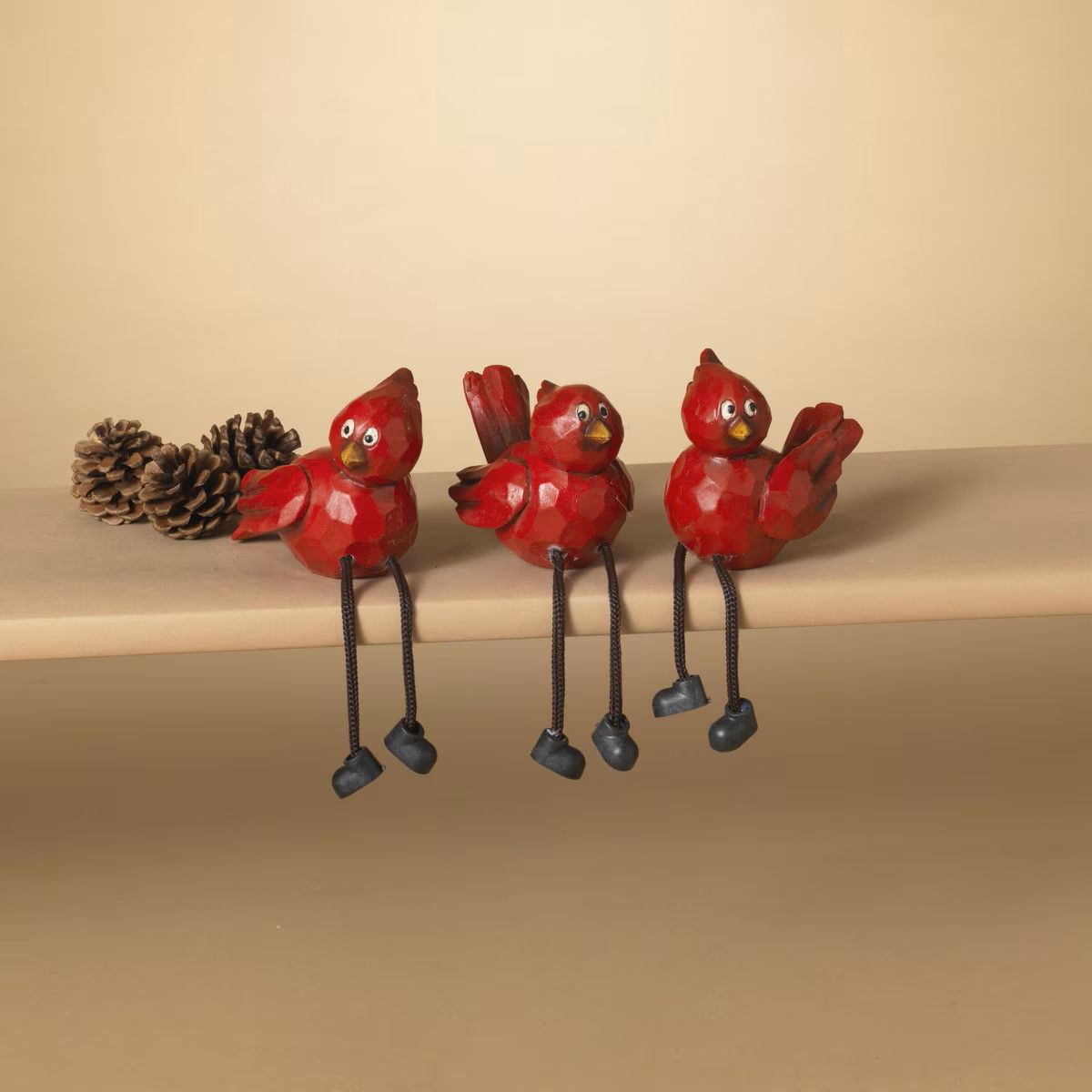 2692420 - 2.6" CARDINAL SHELF SITTER 3/ASST