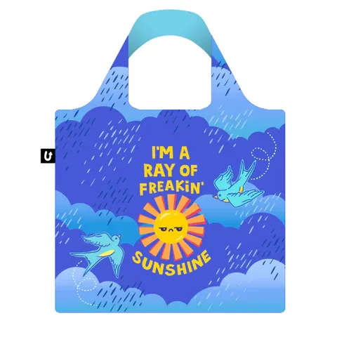 4043 - FOLDABLE TOTE - RAY OF SUNSHINE
