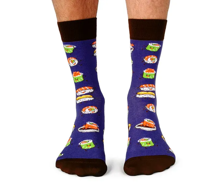 1615 - MEN'S SOCKS - SUSHI SQUAD