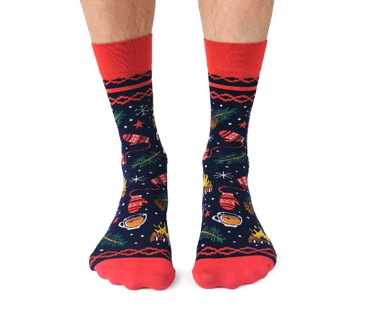 1431 - MEN'S SOCKS - MERRY + BRIGHT