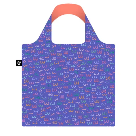 4005 - FOLDABLE TOTE - SIMPLY THE BREAST