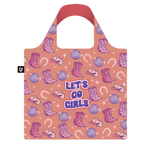 4012 - FOLDABLE TOTE - LET'S GO GIRLS