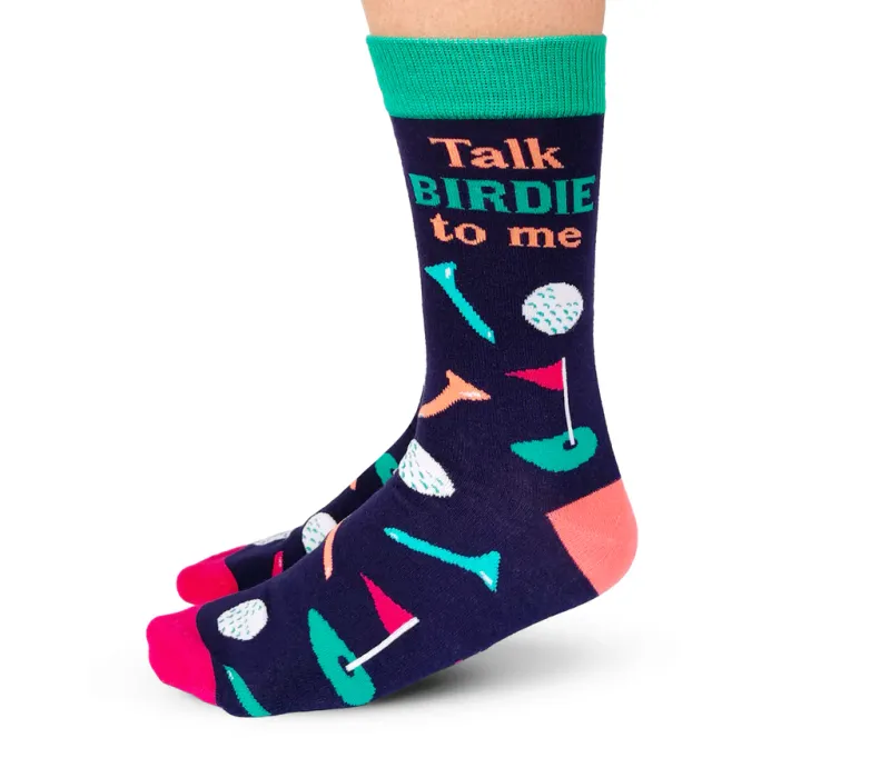 2896 - WOMEN'S SOCKS - TALK BIRDIE TO ME