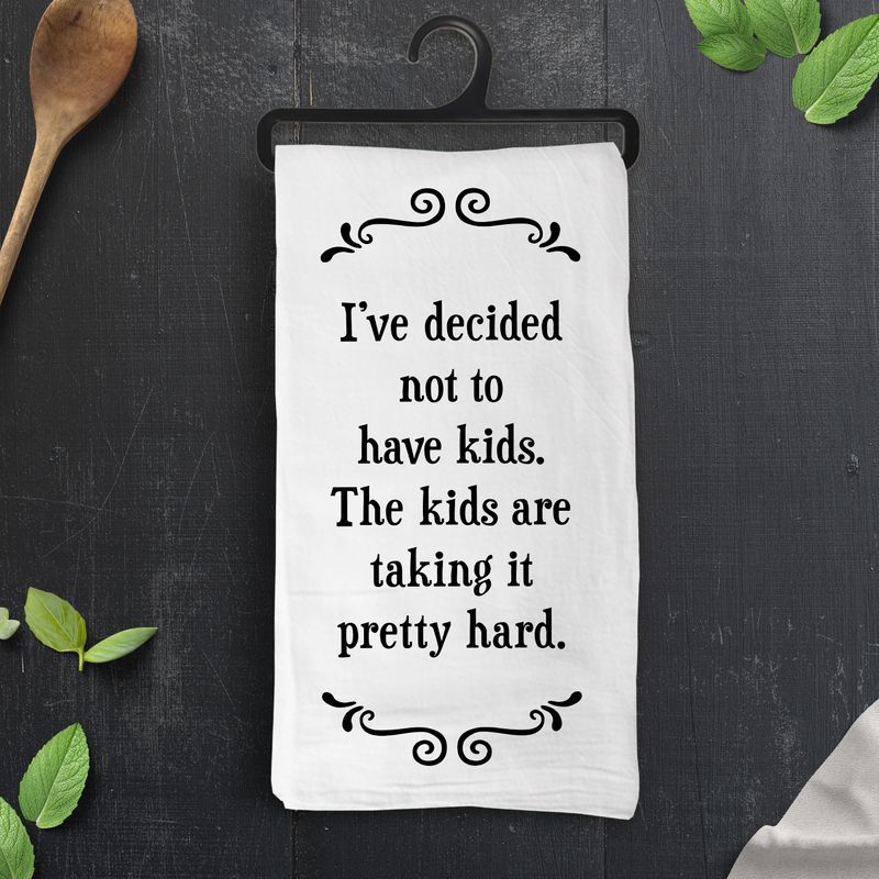 479-SFT0082 - SCRUNCHY FACE TOWEL / NOT TO HAVE KIDS