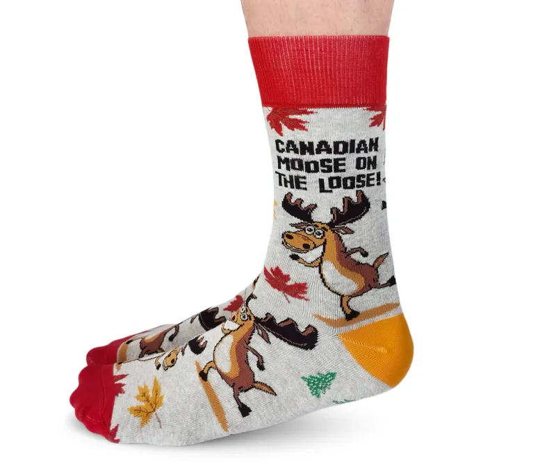 0762 - MEN'S SOCKS - CANADIAN MOOSE