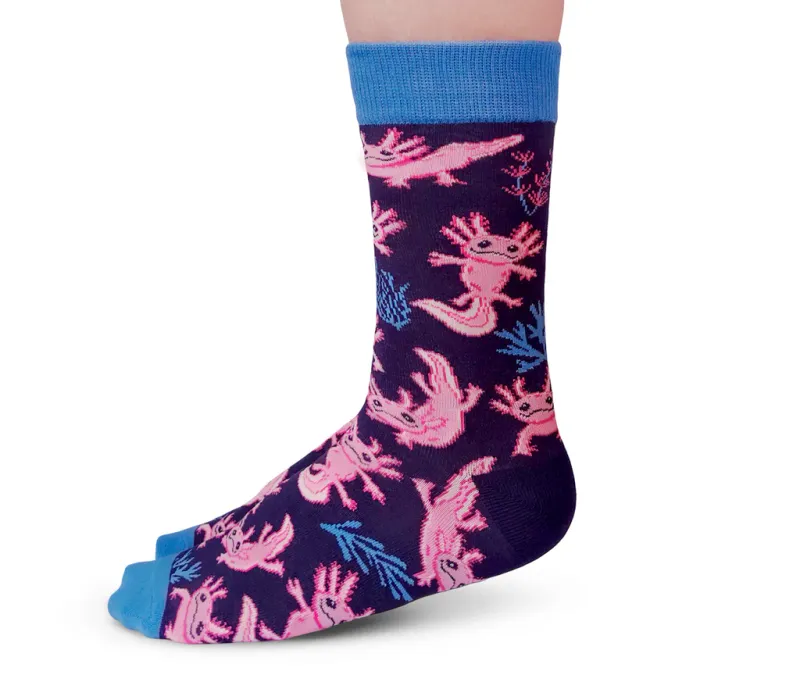 3008 - WOMEN'S SOCKS - AXOLOTL