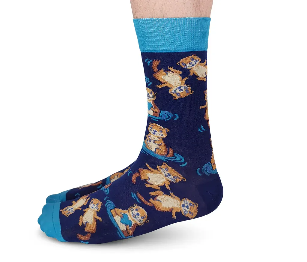 0748 - MEN'S SOCKS - OTTERLY ADORABLE