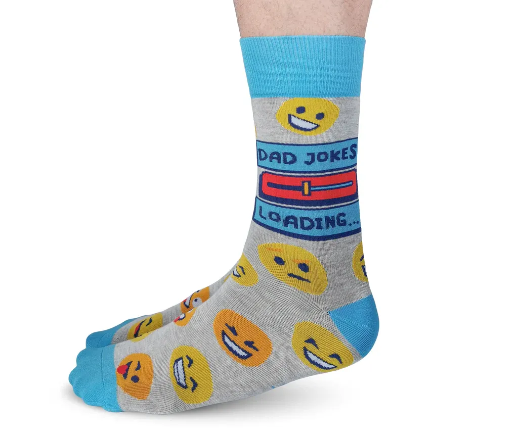 0694 - MEN'S SOCKS - DAD JOKES