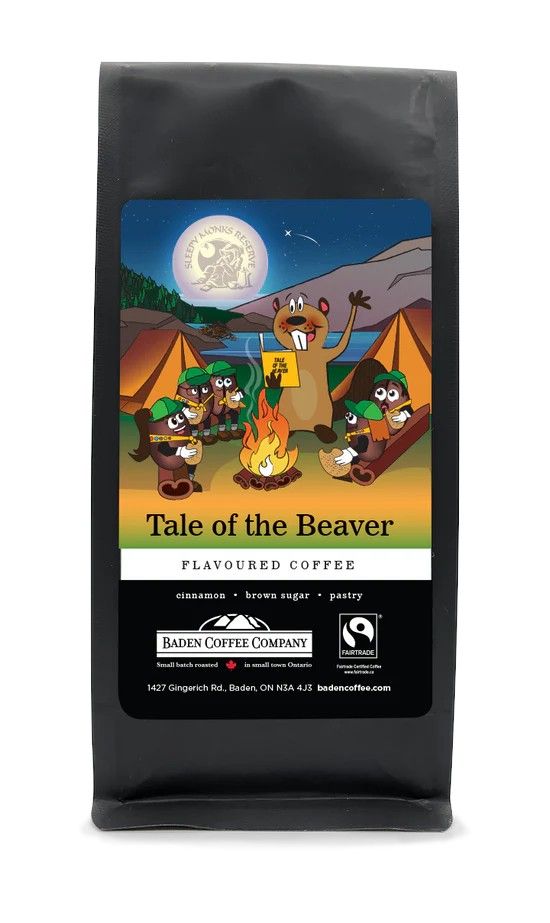 TALE OF THE BEAVER GROUND COFFEE - 8 OZ