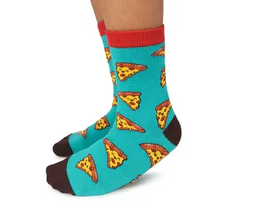 3626 - KID'S SOCKS - PIZZA PARTY