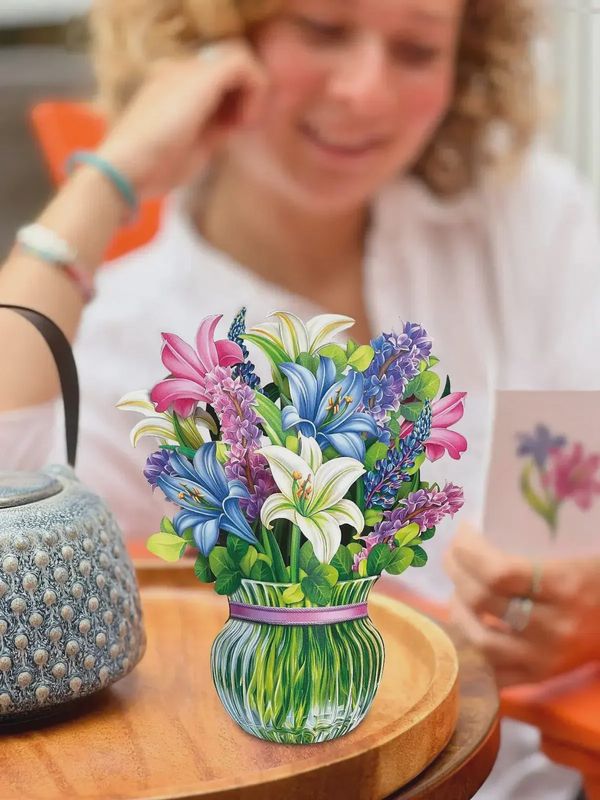 327-7410 - MINI POP-UP - LILLIES + LUPINES