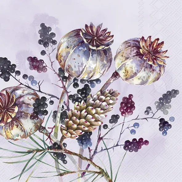L1081680 - LUNCHEON NAPKIN / AMARA VIOLET