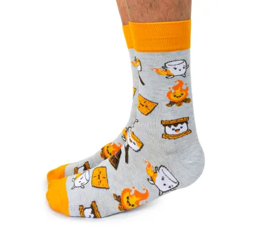 0000 - MEN'S SOCKS - GIMME S'MORE