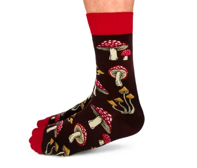 0000 - MEN'S SOCKS - MUSHROOM MAGIC