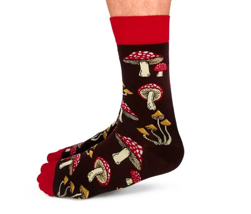 0000 - MEN'S SOCKS - MUSHROOM MAGIC